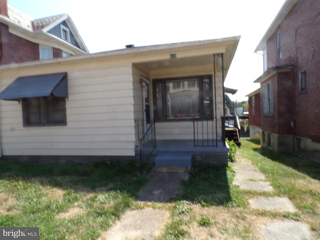 view of rear view of house