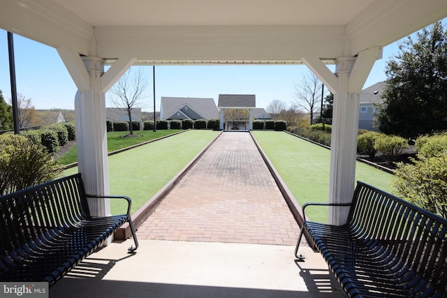 view of patio