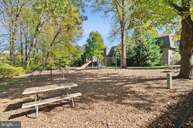 view of playground