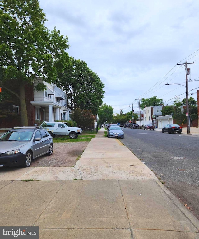 view of street