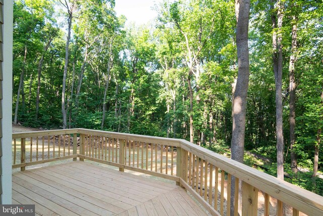 view of deck