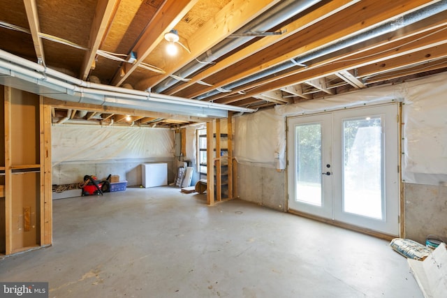 1159 Stoney Bottom Rd, Front Royal, VA 22630 - below grade area featuring french doors