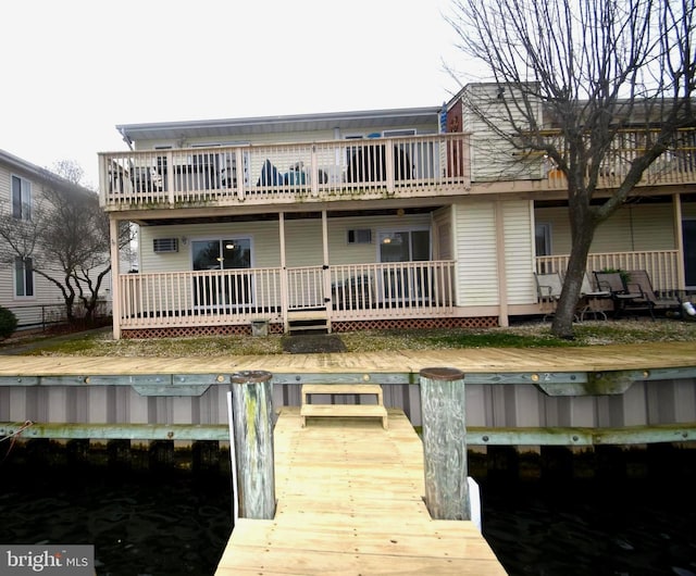 view of rear view of house