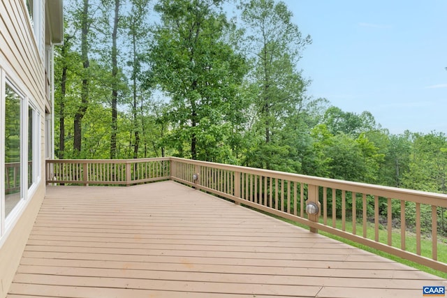 2515 Summit Ridge Trl, Charlottesville, VA 22911 - view of wooden deck