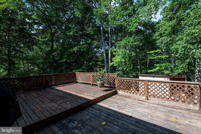 view of deck