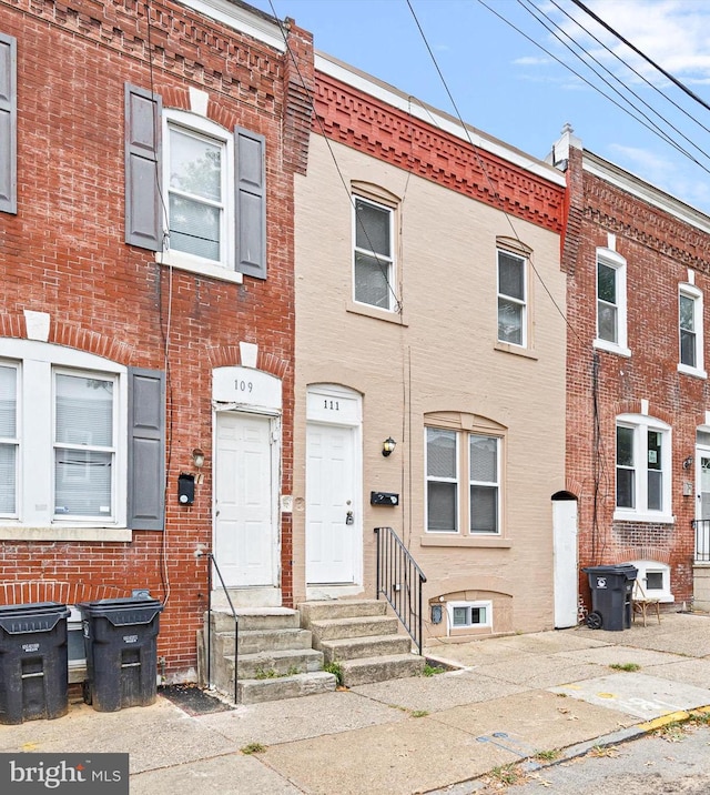 view of townhome / multi-family property