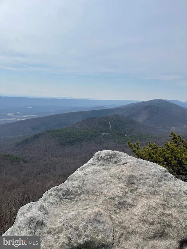 view of mountain feature