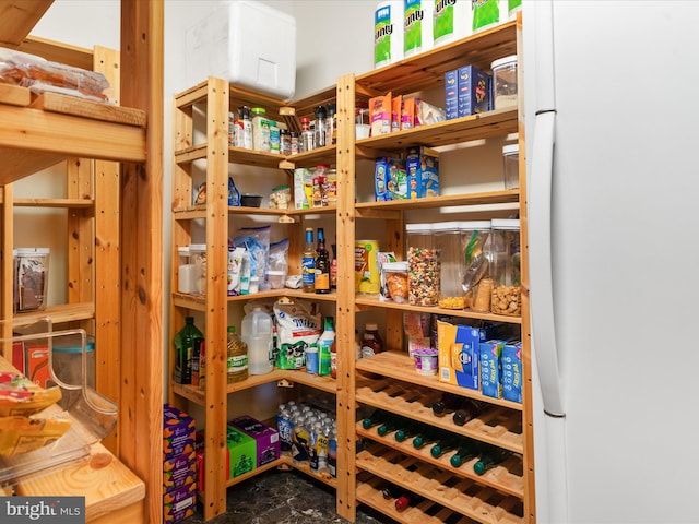 view of pantry