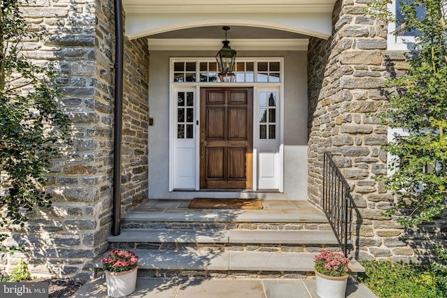 view of property entrance