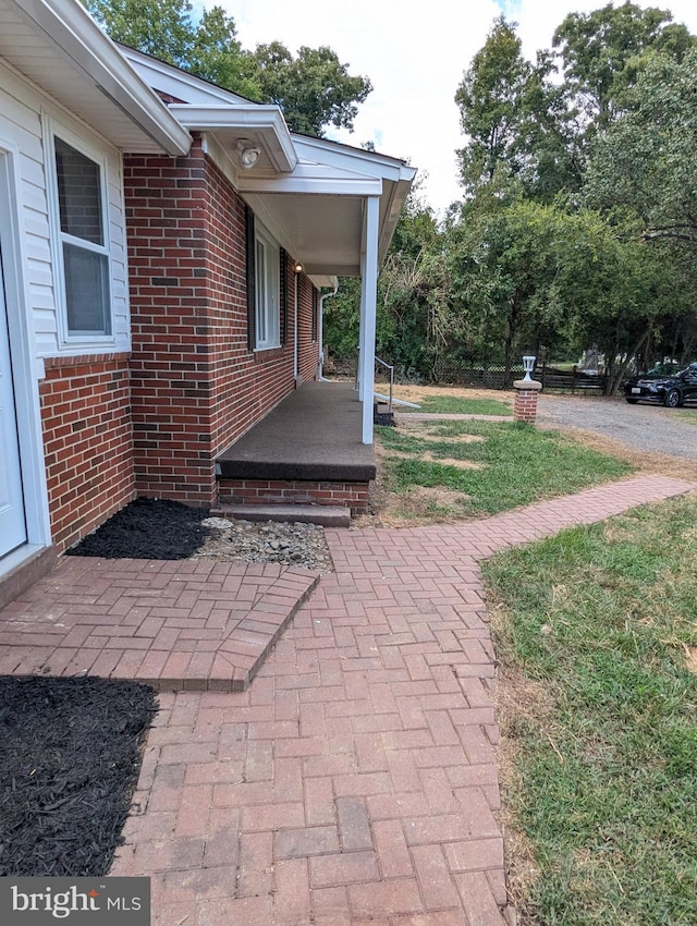 view of patio