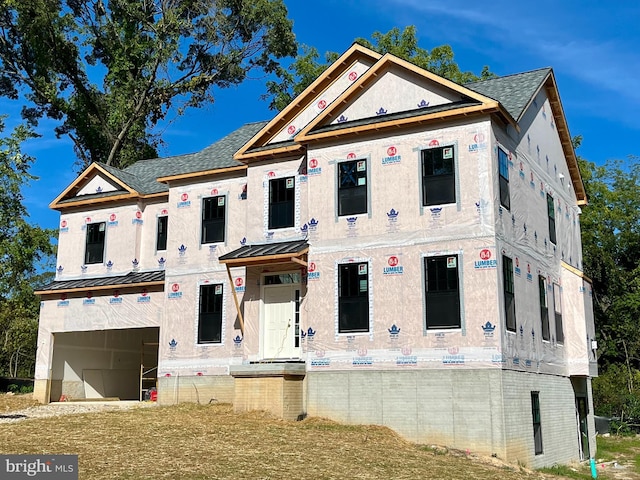 view of property under construction