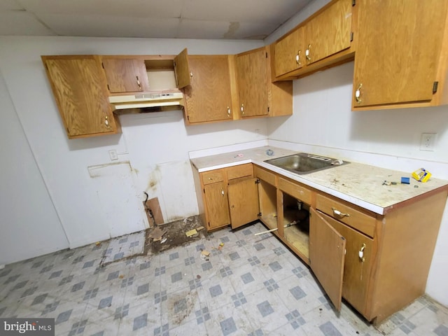 kitchen with sink