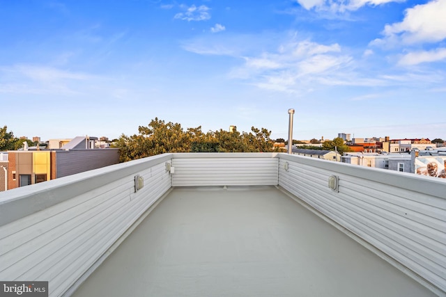 view of patio / terrace featuring a balcony