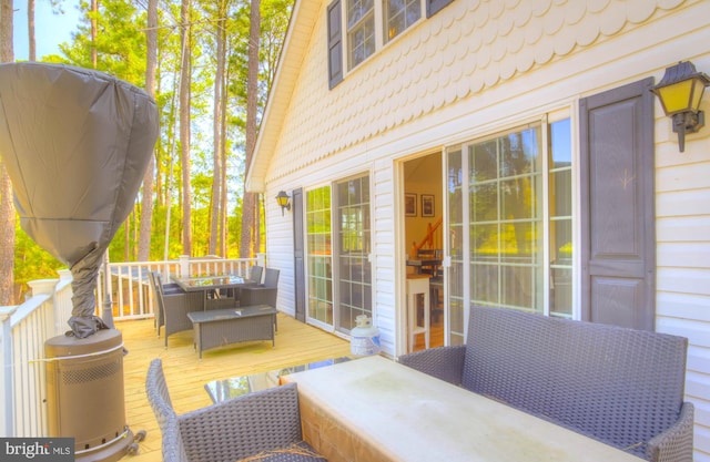 view of deck