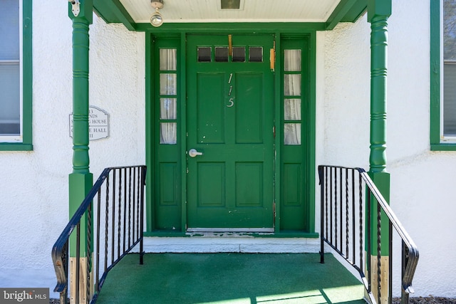 view of property entrance