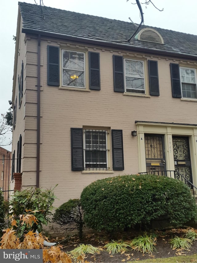 view of colonial-style house