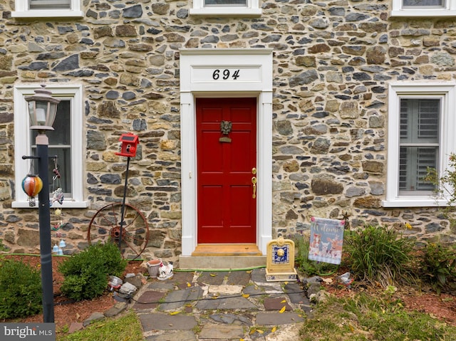 view of entrance to property