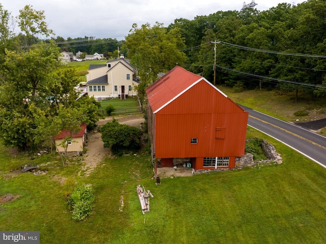 aerial view