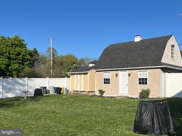 451 Ridge Pike, Lafayette Hill, PA 19444 - view of yard featuring an outbuilding and a storage unit