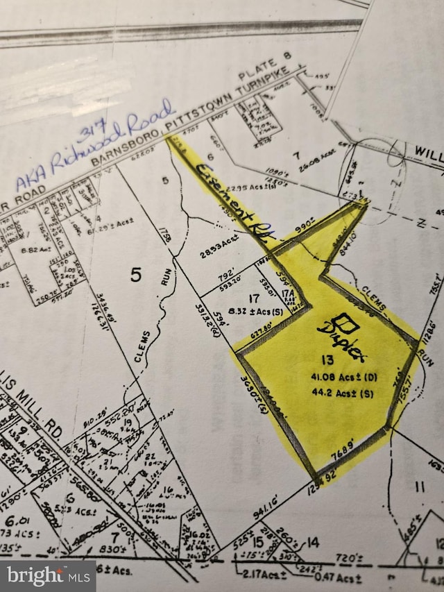 317 Richwood Rd, Mullica Hill NJ, 08062 land for sale