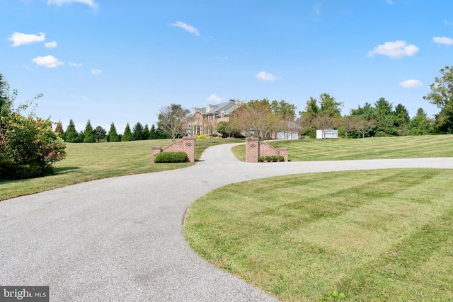 surrounding community featuring a yard