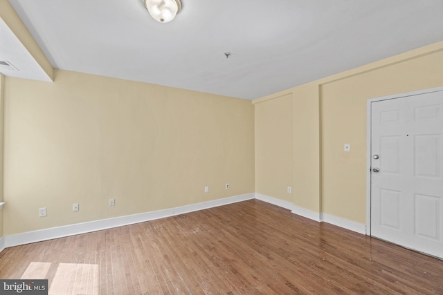 interior space featuring hardwood / wood-style flooring