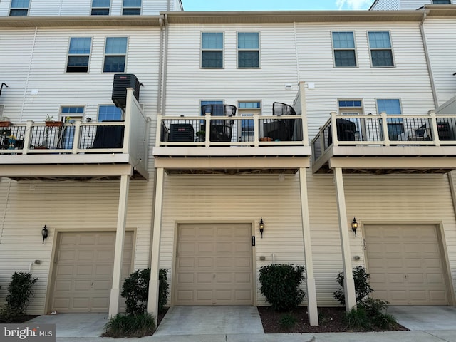 rear view of house with a balcony