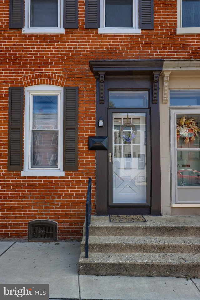 view of entrance to property