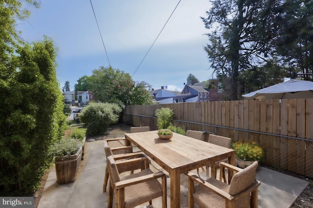 view of patio / terrace