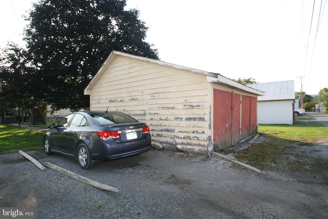 361 Ridgley, Orbisonia, PA 17243 - exterior space with an outbuilding
