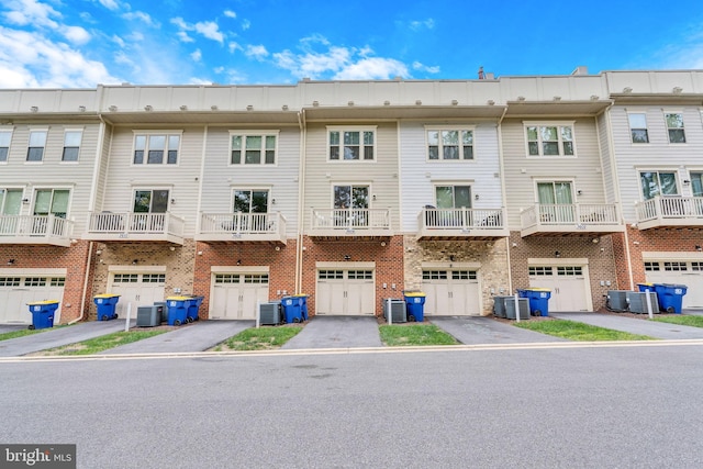 view of property featuring cooling unit