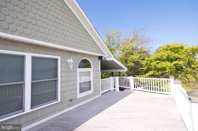 view of deck