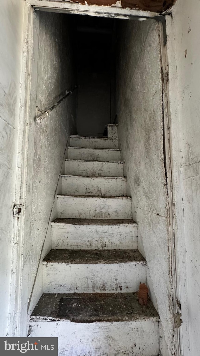 view of stairs