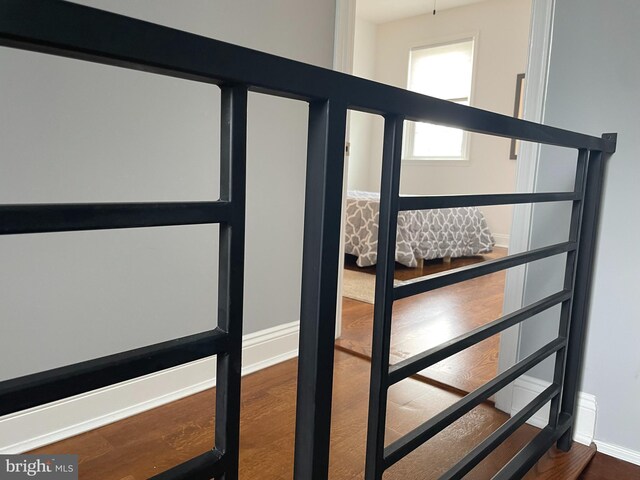 interior space featuring hardwood / wood-style floors