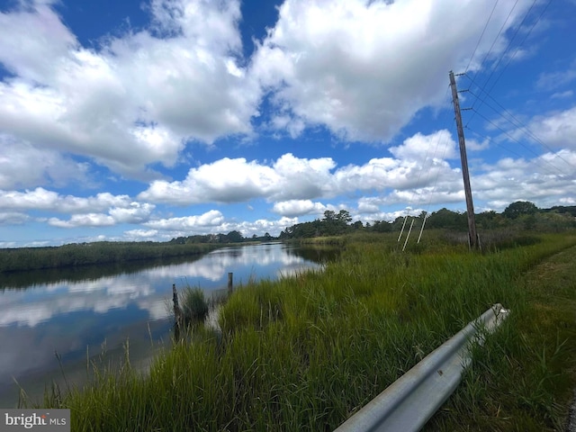 property view of water