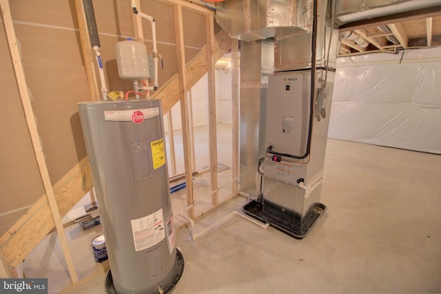 utilities with water heater