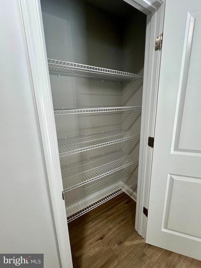 view of pantry