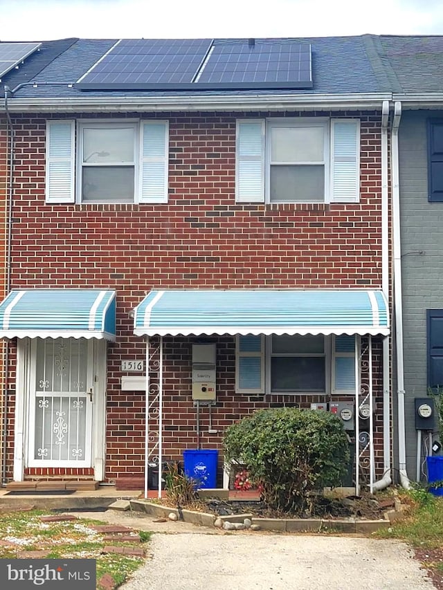 view of townhome / multi-family property