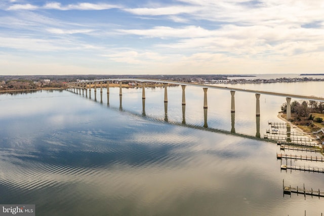 property view of water