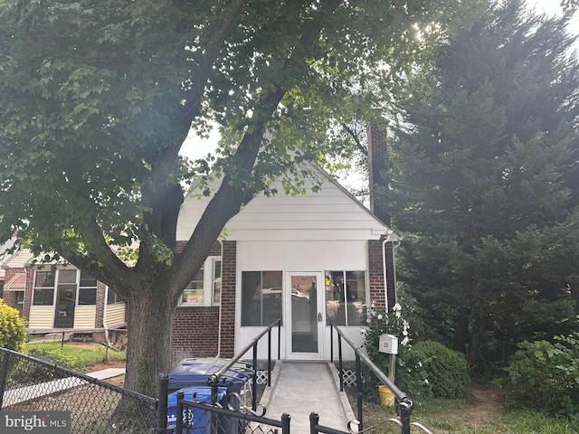 view of rear view of house