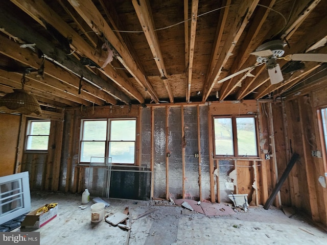 miscellaneous room with heating unit