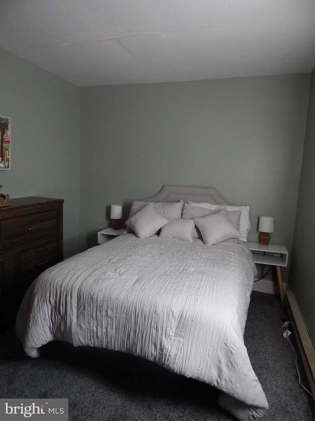 bedroom featuring carpet flooring