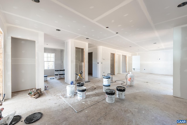 kitchen with open floor plan