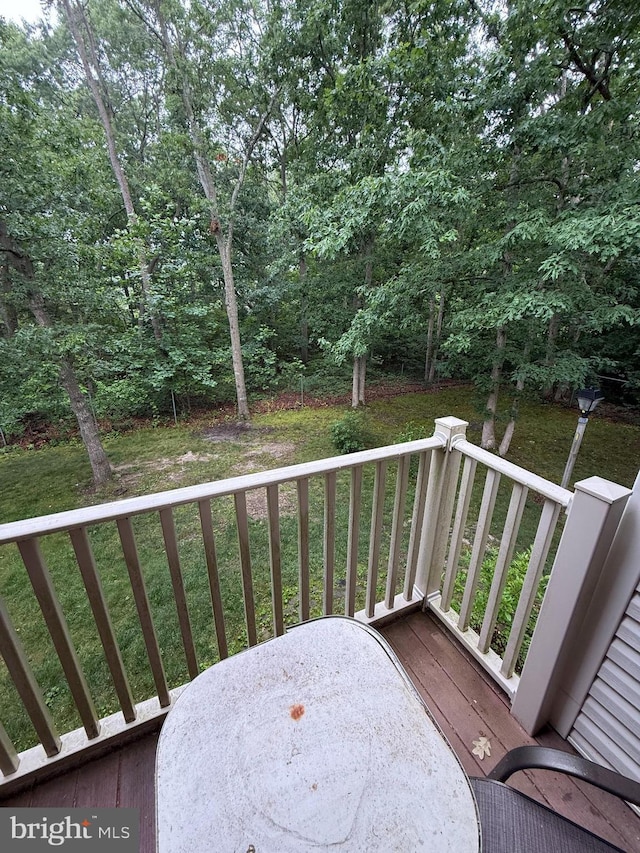 16 Country Birch Ln, Egg Harbor Township, NJ 08234 - deck with a lawn
