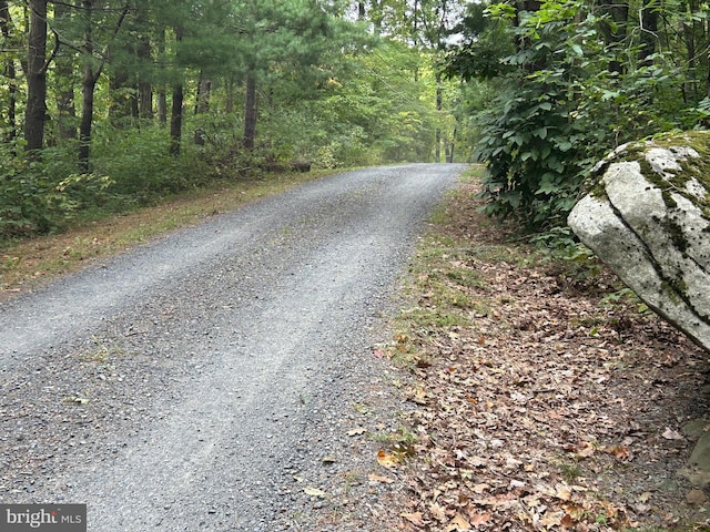 view of road