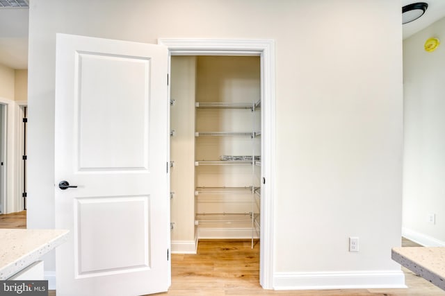 view of pantry