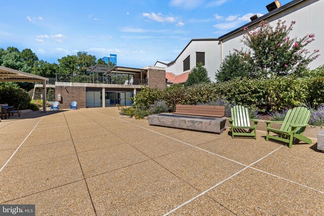 view of patio