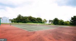 view of tennis court