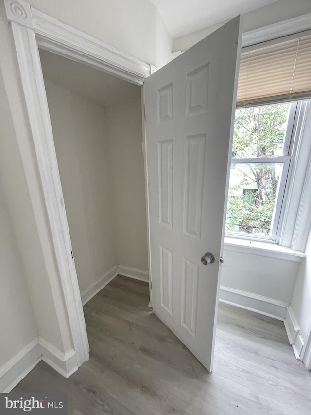 view of closet