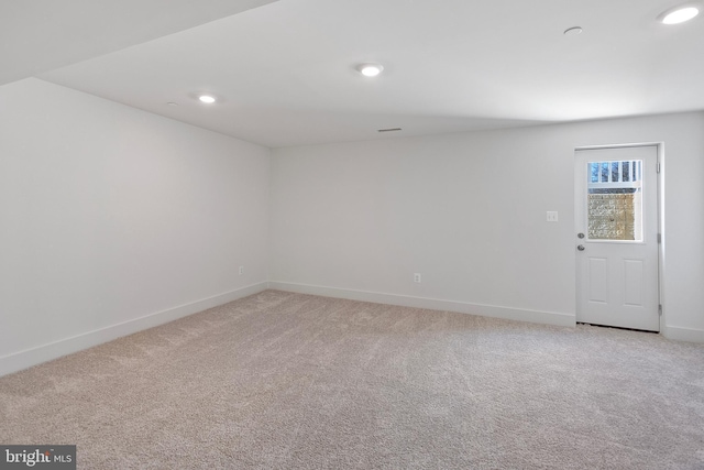 1333 German Driveway, Hanover, MD 21076 - unfurnished room with light colored carpet and recessed lighting